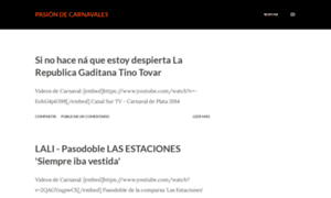 Pasiondecarnavales.blogspot.com.es thumbnail