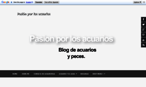 Pasionporlosacuarios.blogspot.com.es thumbnail