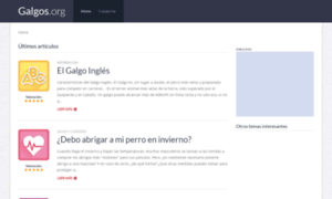 Pasionporlosgalgos.com.ar thumbnail