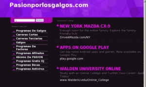 Pasionporlosgalgos.com thumbnail