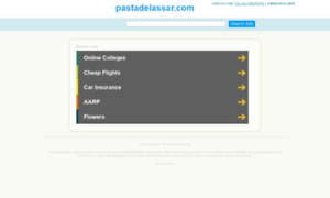 Pastadelassar.com thumbnail