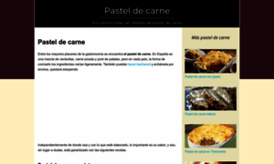 Pasteldecarne.com.es thumbnail