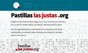 Pastillaslasjustas.org thumbnail