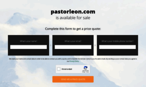 Pastorleon.com thumbnail