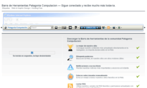 Patagoniacomputacion.mycitytoolbar.com thumbnail