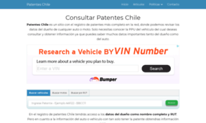 Patentechile.com thumbnail