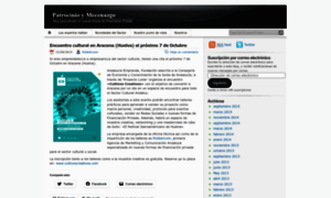 Patrocinioymecenazgo.wordpress.com thumbnail