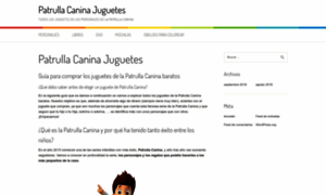 Patrullacaninajuguetes.com thumbnail