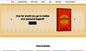 Paulocoelho.com thumbnail