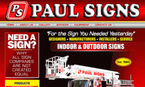 Paulsignsny.com thumbnail