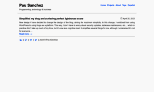 Pausanchez.com thumbnail