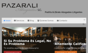 Pazaraliabogados.com thumbnail