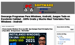 Pcsoftwareoficial.blogspot.com thumbnail