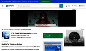 Pdf-to-word-converter.softonic.com thumbnail