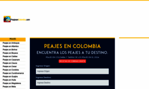 Peajesencolombia.com thumbnail