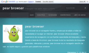 Pear-browser.webnode.mx thumbnail