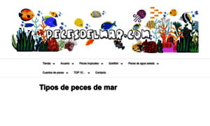 Pecesdelmar.com thumbnail