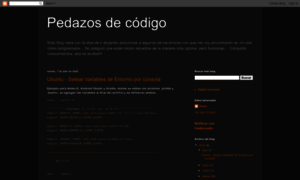 Pedazosdecodigo.blogspot.com thumbnail