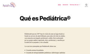 Pediatrica.org thumbnail