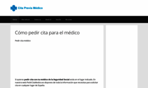 Pedircitamedico.es thumbnail
