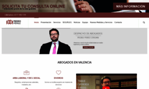 Pedroperezabogados.com thumbnail