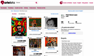 Pedroramonlopez.artelista.com thumbnail