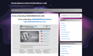 Pedrormarcos.com thumbnail