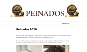 Peinadoss.site thumbnail