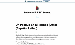 Peliculasfullhdtorrent.wordpress.com thumbnail