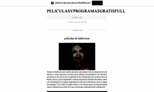 Peliculasyprogramasgratisfull.wordpress.com thumbnail