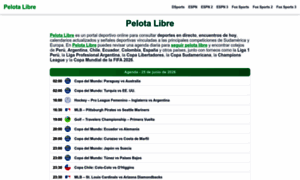 Pelota-libre.cfd thumbnail