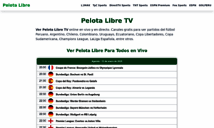 Pelota-libre.su thumbnail