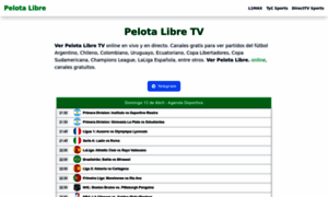 Pelotalibre-tv.su thumbnail