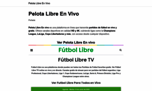 Pelotalibreenvivo.com thumbnail