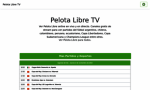 Pelotalibretv.online thumbnail