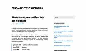 Pensamientosycreencias.wordpress.com thumbnail