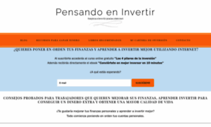 Pensandoeninvertir.com thumbnail