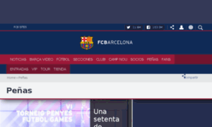 Penyes.fcbarcelona.es thumbnail