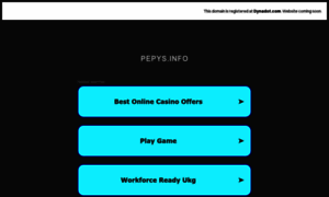 Pepys.info thumbnail