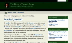 Pepysdiary.com thumbnail