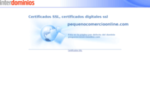 Pequenocomercioonline.com thumbnail