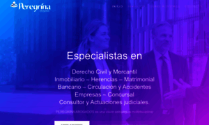 Peregrinaabogados.com thumbnail