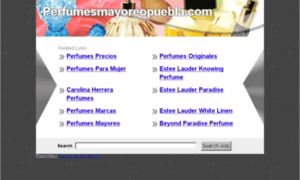 Perfumesmayoreopuebla.com thumbnail