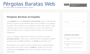 Pergolasbaratasweb.com thumbnail