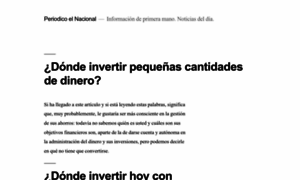 Periodicoelnacional.mx thumbnail