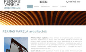 Pernasvarelaarquitectos.com thumbnail