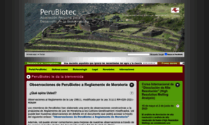 Perubiotec.org thumbnail