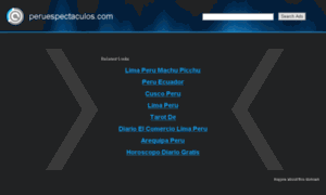 Peruespectaculos.com thumbnail