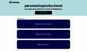 Perumachupicchu.travel thumbnail