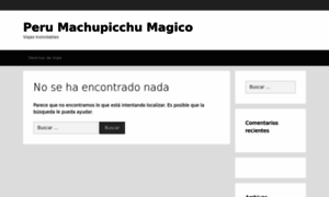 Perumachupicchumagico.com thumbnail